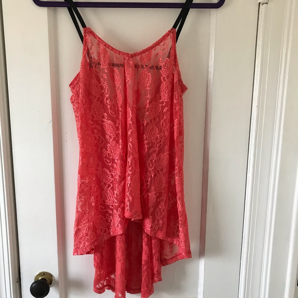 High-low tank top